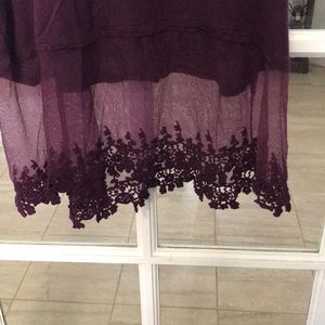 Marlow Tops - Marlow wine colored tank XL Marlow Tops - Marlow wine colored tank XL